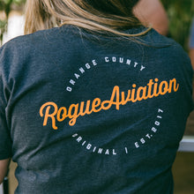 The Classic Rogue Aviation Logo Tee (Charcoal)