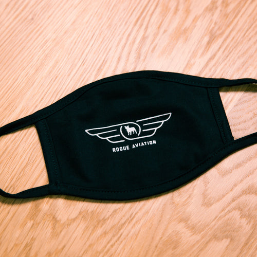 #FLYROGUE Logo Mask (Black)