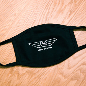 #FLYROGUE Logo Mask (Black)